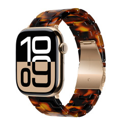 Watchband Hoco WA36 Elegant Series 44/45/46/49mm Πλαστικό Μπρασελέ για Apple Watch series 1/2/3/4/5/6/7/8/9/se/ultra1/ultra2 Ταρταρούγα 50245