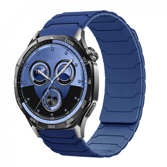 Watchband Hoco WH21 Flexible Silicon Μαγνητικό για Samsung Huawei Xiaomi Vivo OPPO κα 22mm Universal Μπλε 50262