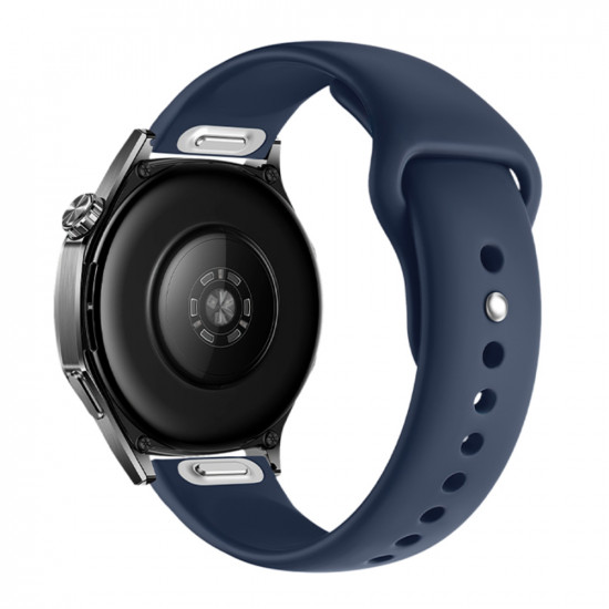 Watchband Hoco WH22 Silicon για Samsung Huawei Xiaomi Vivo OPPO κα 22mm Universal Σκούρο Μπλε 50255