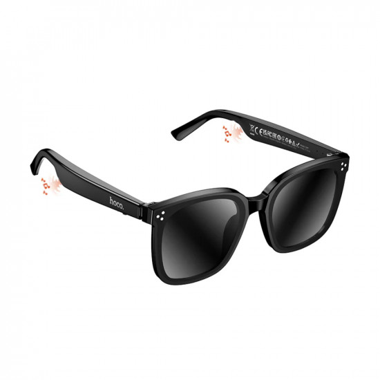 Bluetooth Hands Free Γυαλιά Ηλίου Hoco. DI87 v5.3 με Air-Conduction Ηχεία, Μικρόφωνο, Πλήκτρα Λειτουργίας Αφής και 6 Ώρες Λειτουργίας 47817