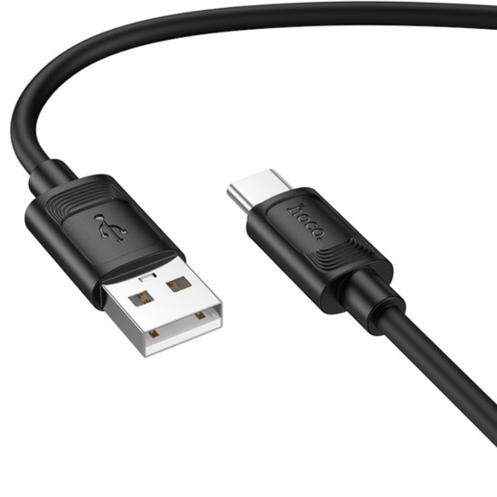 Καλώδιο Hoco X122 USB-A σε USB-C 3.0A Fast Charging Μαύρο 1m 49618