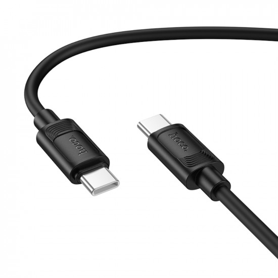 Καλώδιο σύνδεσης X122 Benefit USB-C σε USB-C PD60W 3A για Γρήγορη Φόρτιση Μαύρο 1m 49617