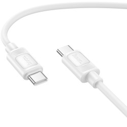 Καλώδιο σύνδεσης X122 Benefit USB-C σε USB-C PD60W 3A για Γρήγορη Φόρτιση Λευκο 1m 49613