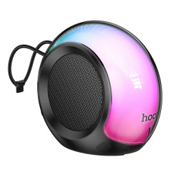 Φορητό Ηχείο Wireless Hoco DS65 v5.4 1500mAh 10W με FM TF Card AUX και Φωτισμό Μαύρο 50490