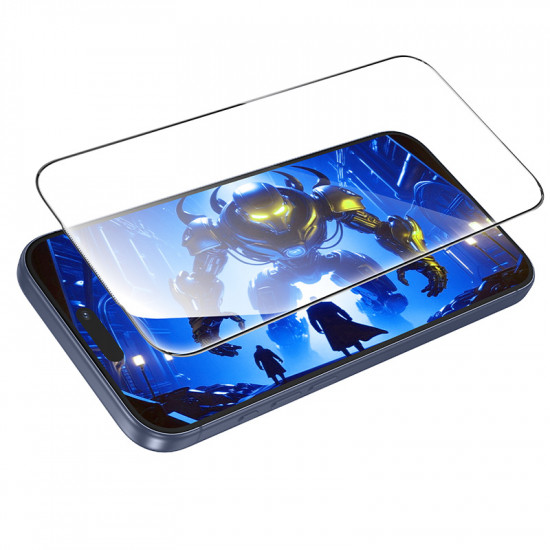 Tempered Glass Hoco Bear Shield A888 HD 4H 0.4mm Large Arc για Apple iPhone 17 Pro Max 50790