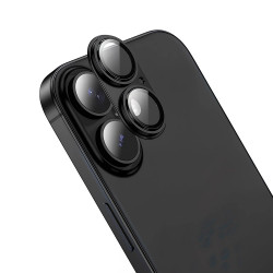Προστασία Κάμερας Hoco Full Guard V16 Alluminum Alloy για Apple iPhone 17 Μαύρο 50498