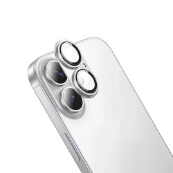 Προστασία Κάμερας Hoco Full Guard V16 Alluminum Alloy για Apple iPhone 17 Ασημί 50506