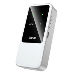 Φορητό Wifi Router Hoco HI42 4G Wifi6 150Mbps 2.4GHz 2000mAh Λευκό 50468