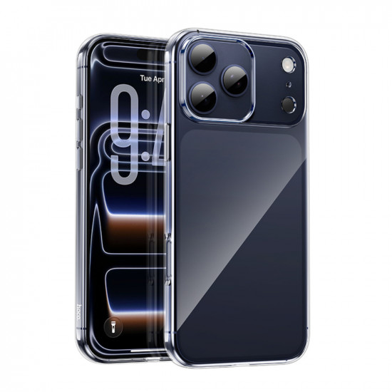 Θήκη Hoco TPU Light Series για Apple iPhone 17 Pro Max Διάφανη 50432