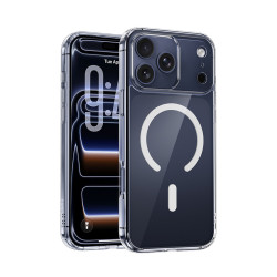 Θήκη Hoco TPU Magnetic Series Airbag Anti-fall για Apple iPhone 17 Pro Διάφανη 50568