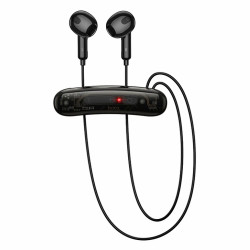 Bluetooth Hands Free Hoco ES77 Graceful Μαγνητικά v5.4 110mAh 10hr Talk Time Μήκος Καλωδίου 40cm Μαύρα 50446