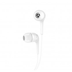Hands Free Hoco M40 Prosody Earphones Stereo 3.5mm Λευκά με Μικρόφωνο και Πλήκτρο Λειτουργίας 24993