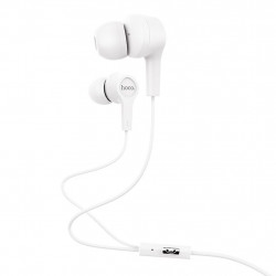 Hands Free Hoco M50 Daitiness  Earphones Stereo 3.5mm με Μικρόφωνο και Πλήκτρο Λειτουργίας 1.2μ Λευκό 27338