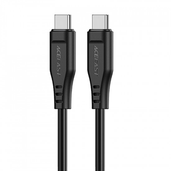 Καλώδιο σύνδεσης Acefast C3-03 USB-C σε USB-C Braided 3A 60W 1.2m Μαύρο 37391