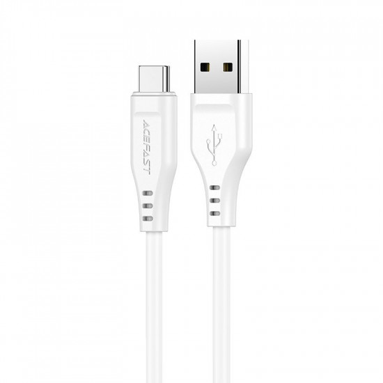 Καλώδιο Acefast C3-04 USB-A σε USB-C 3A Λευκό 1.2m 37394