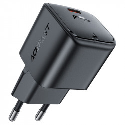 Φορτιστής Ταξιδίου Acefast A77 Fast Charging USB-C Mini PD30W GaN Μαύρο 45064