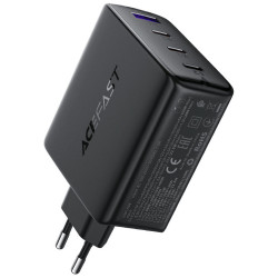 Φορτιστής Ταξιδίου Acefast A94 Fast Charging με 3xUSB-C + 1xUSB-A PD100W GaN Μαύρος 47753