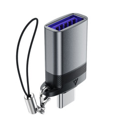 Αντάπτορας Acefast J7 USB-A σε USB-C Mini OTG USB3.0 10Gbps Μαύρος 47756