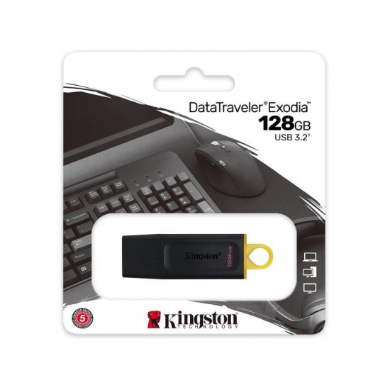 USB 3.2 Kingston Flash Drive Exodia 128GB DTX/128 45578