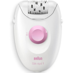 Μηχανή Αποτρίχωσης για το Σώμα BRAUN SE1-010 Silk Epil 1 με Σύστημα 20 Τσιμπίδων και Άκρες SoftLift Tips Ιδανική και για Ευαίσθητες Περιοχές 47867