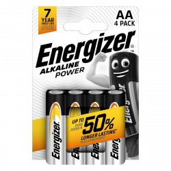 Μπαταρία Αλκαλική Energizer Alkaline Power LR6 size AA 1.5V Τεμ. 4 26133