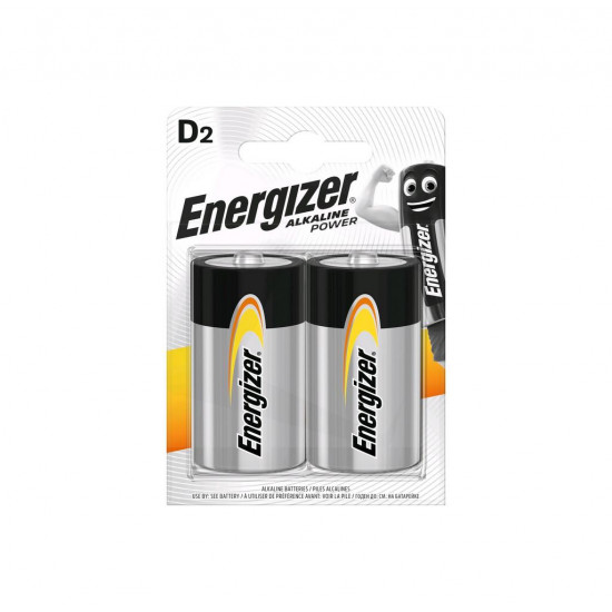 Μπαταρία Αλκαλική Energizer Alcaline Power LR20 size D Τεμ. 2 27047