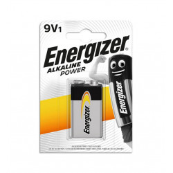 Μπαταρία Power Alkaline Energizer 6LR61 size 9V Τεμ. 1 20716