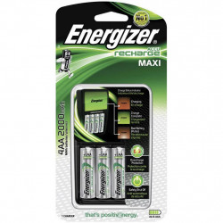 Φορτιστής Μπαταριών Energizer Maxi για AA / AAA με 4 ΑΑ 2000mAh Μπαταρίες 23474
