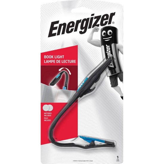 Φακός Energizer Booklite Led 11 Lumens με Μπαταρίες CR2032 2 Τεμ. Μαύρο 21208