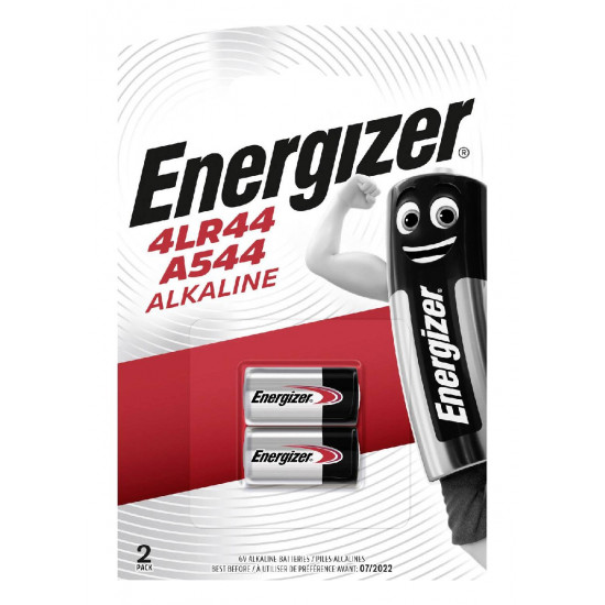 Μπαταρία Αλκαλική Energizer 4LR44/A544 6V Τεμ. 2 16709