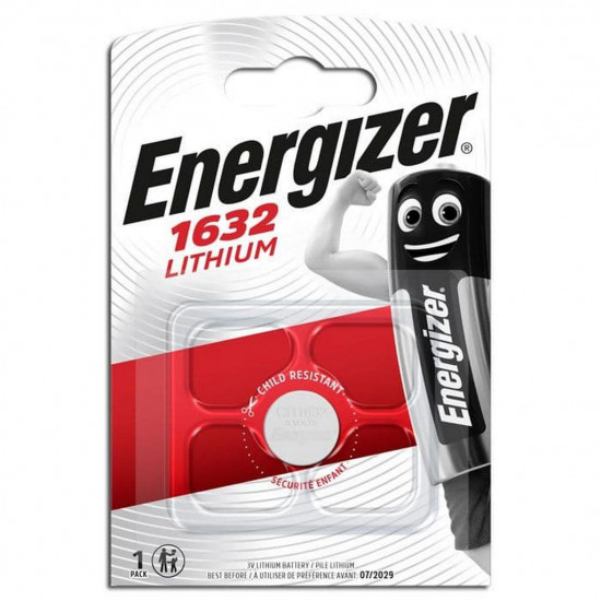 Buttoncell Lithium Energizer CR1632 Τεμ. 1 27673