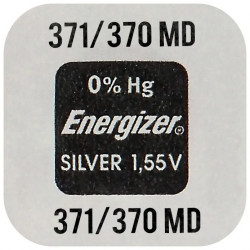 Buttoncell Energizer 371-370 SR920SW SR620W Τεμ. 1 20717