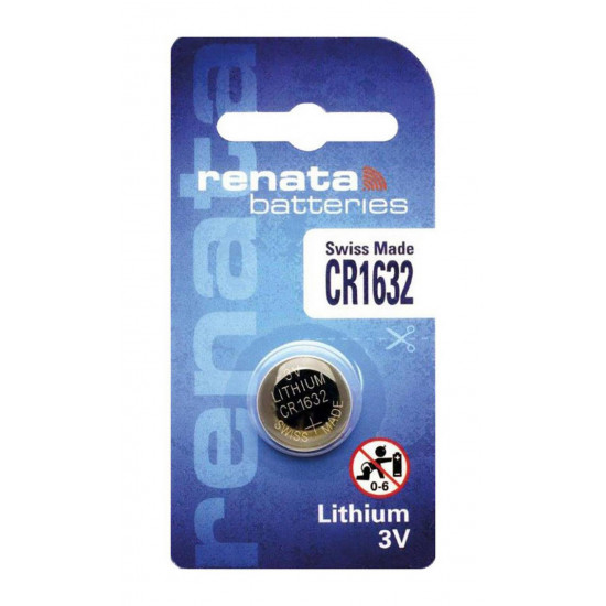 Buttoncell Lithium Electronics Renata CR1632 Τεμ. 1 20730