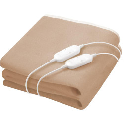 Ηλεκτρική Κουβέρτα (Υπόστρωμα) Sencor SUB 281BE Διπλή 120W Μπέζ 41870