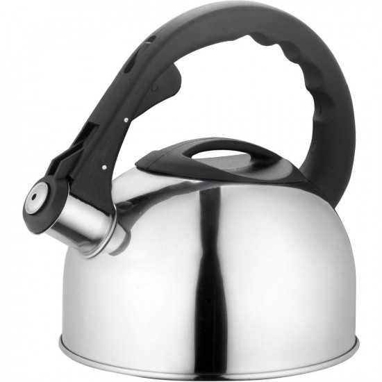 Τσαγιέρα Ανοξείδωτη 2lt 18cm Lamart LT7004 Ασημί/Μαύρο 42949