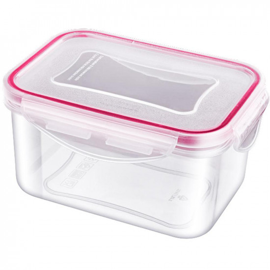 Ορθογώνιο Δοχείο Φαγητού Lamart LT6002 430ml με Κλιπ, Αεροστεγές και Αδιάβροχο 42956