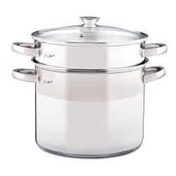 Κατσαρόλα Ζυμαρικών PASTA  με Σουρωτήρι 24cm 8lt Stainless Steel Lamart LTSS2417 42954
