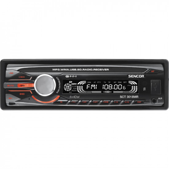 Ραδιόφωνο Αυτοκινήτου Sencor SCT 3018MR με USB/SD/RDS , MP3/WMA player 41488