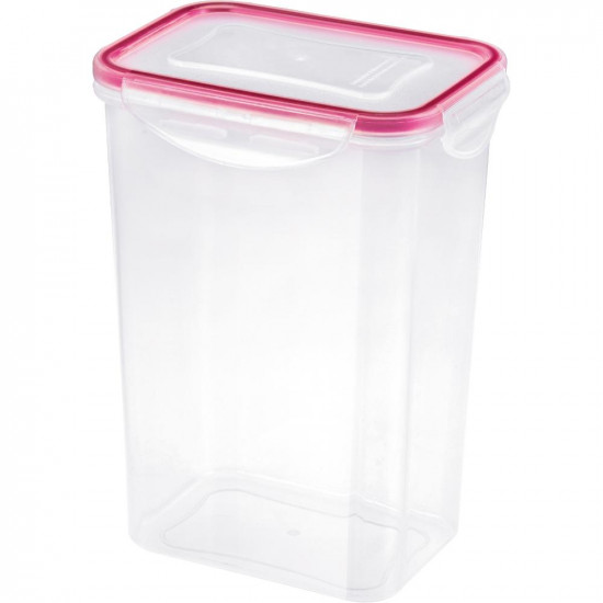 Δοχείο Φαγητού Πλαστικό με Clip Κατάλληλο για Φούρνο Μικροκυμάτων 1,3lt Lamart LT6009 Διαφανές 43016