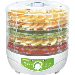 Αποξηραντής Τροφίμων Sencor SFD 790WH 5 Επιπέδων 250W Λευκός 42086