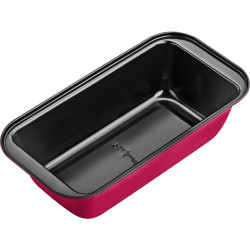 Φόρμα Ζαχαροπλαστικής για Κεικ Ορθογώνιο 25x13cm Lamart LT3070 Κόκκινη 43055