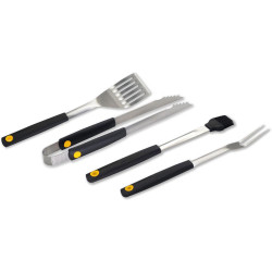 Σετ Εργαλείων Grill Fieldmann FZG 9015 4 Τεμ. Ανοξείδωτο Ατσάλι και με Προστατευτική Λαβή 42425