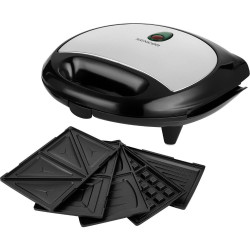 Τοστιέρα με 5 Αποσπώμενες Πλάκες CoolTouch Sencor SSM 9510SS Ασημί 42444