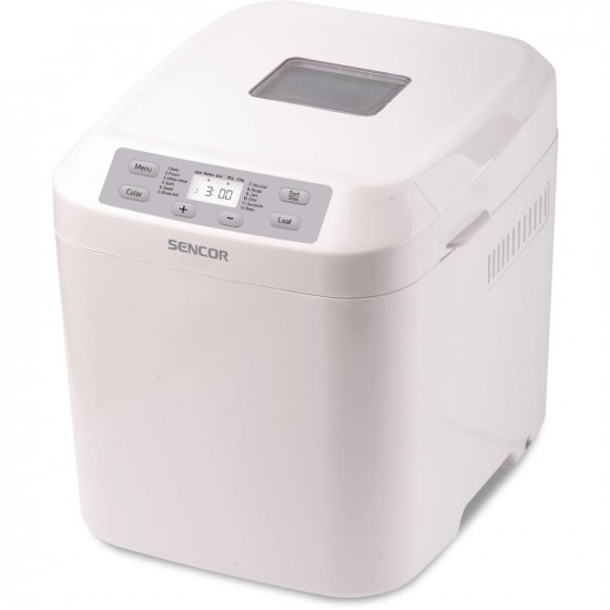 Αρτοπαρασκευαστής με Οθόνη LCD 550W Sencor SBR 1040WH Λευκός 42460