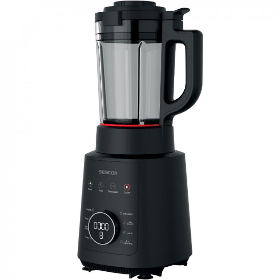 Μπλέντερ Sencor SBU 0510BK Smoothie Maker - Θερμομάγειρας για Κρύα Ροφήματα και Παρασκευή Σούπας 1,2lt Glass Μαύρο 42502
