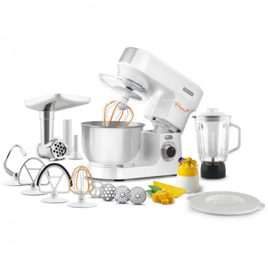 Κουζινομηχανή 6 Ταχυτήτων 5 in 1 4.5lt 1000W Sencor STM 3760WH Λευκό 42543