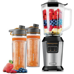 Μπλέντερ Set Smoothie Maker 600/900ml 800W Sencor SBL 7550SS Ασημί 42577