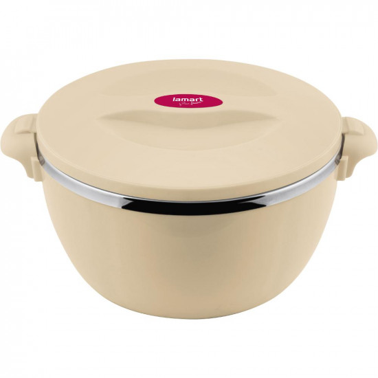 Δοχείο Φαγητού Θερμός 6.5lt 28cm Lamart LT6039 Μπεζ 43220