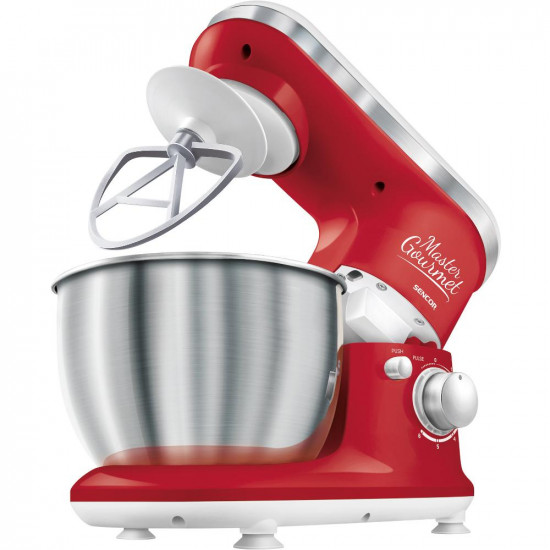 Κουζινομηχανή 6 Ταχυτήτων 4lt 600W Sencor STM 3624RD Κόκκινη 46440