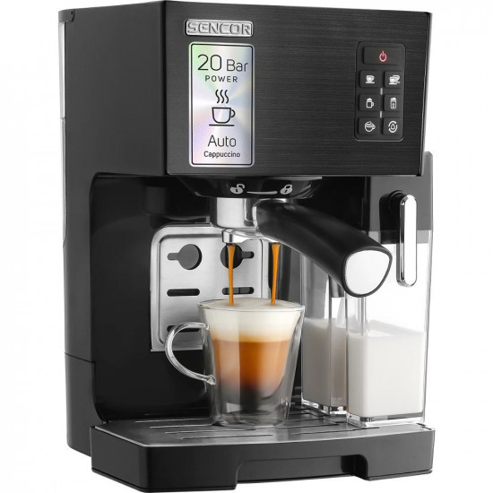 Μηχανή Espresso Ημιαυτόματη 20Bar 1450W Sencor SES 4050SS-EUE3 Ασημί 42708
